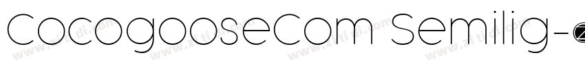 CocogooseCom Semilig字体转换